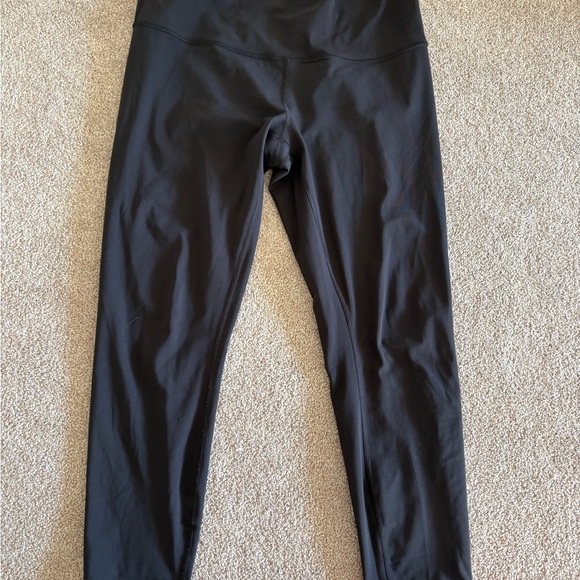 Black High-Waisted Leggings - Picture 1 of 2
